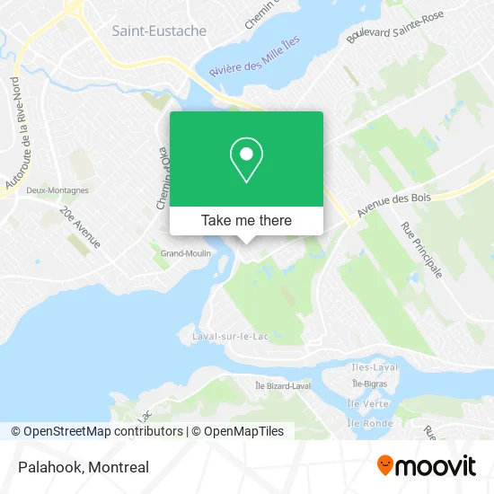 Palahook map