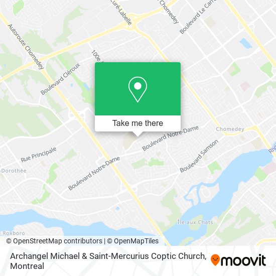 Archangel Michael & Saint-Mercurius Coptic Church map