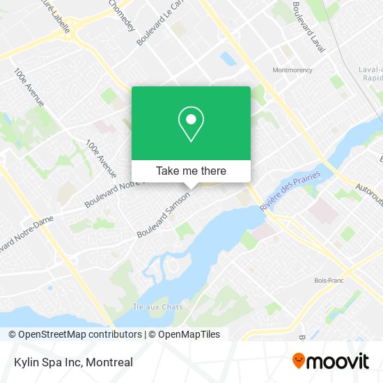 Kylin Spa Inc map