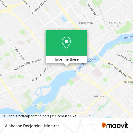 Alphonse-Desjardins map