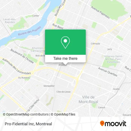 Pro-Fidential Inc map