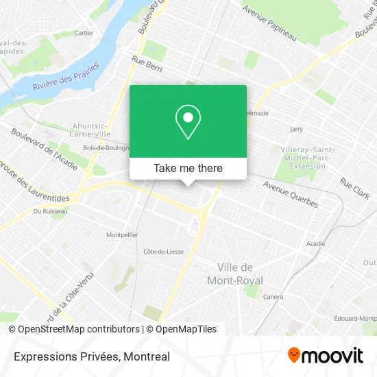 Expressions Privées map