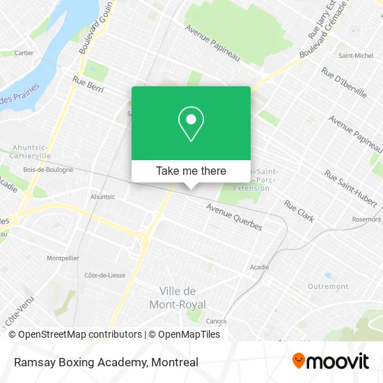 Ramsay Boxing Academy map