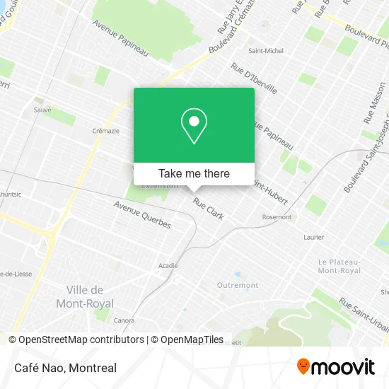 Café Nao map