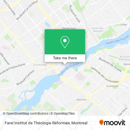Farel Institut de Théologie Réformée map