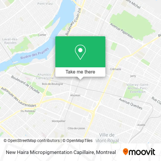 New Haira Micropigmentation Capillaire map