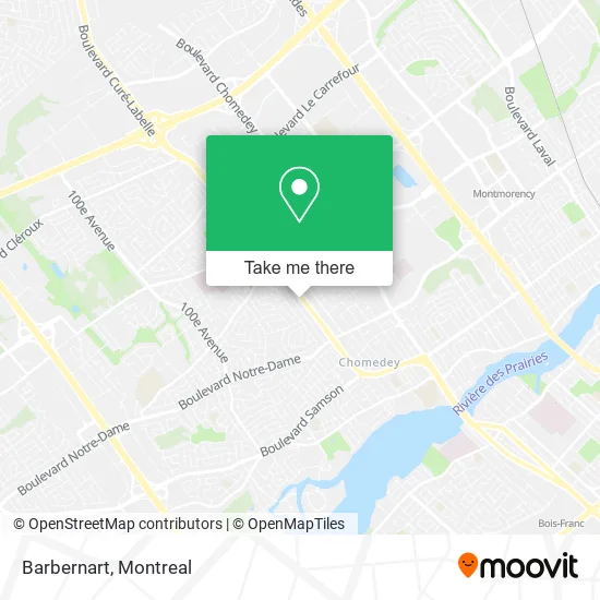 Barbernart map