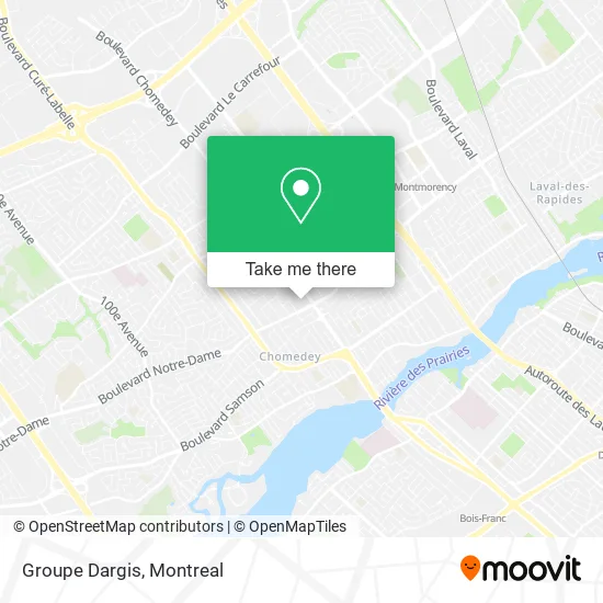 Groupe Dargis map