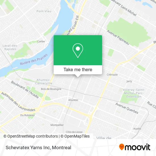 Schevratex Yarns Inc map