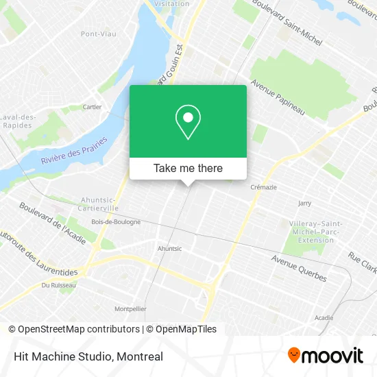 Hit Machine Studio map