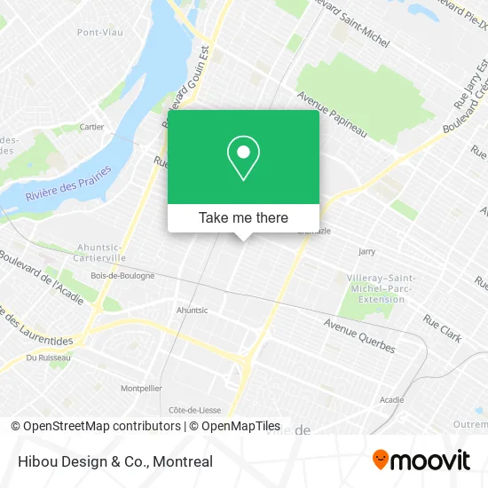 Hibou Design & Co. map