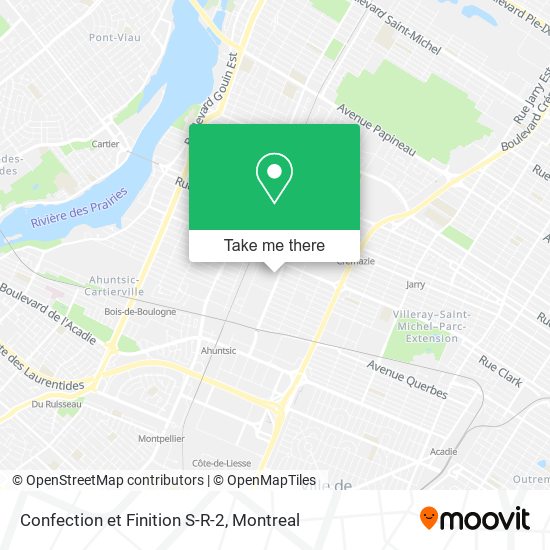 Confection et Finition S-R-2 map