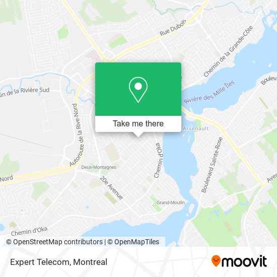 Expert Telecom map