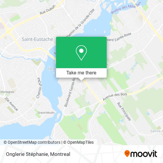 Onglerie Stéphanie map