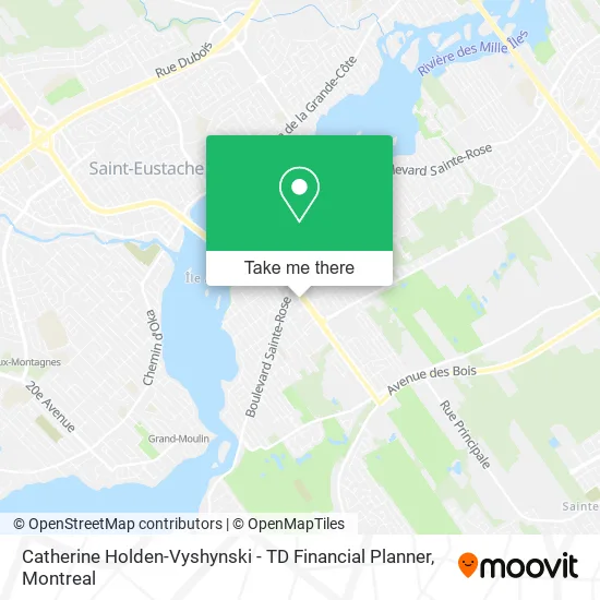 Catherine Holden-Vyshynski - TD Financial Planner map