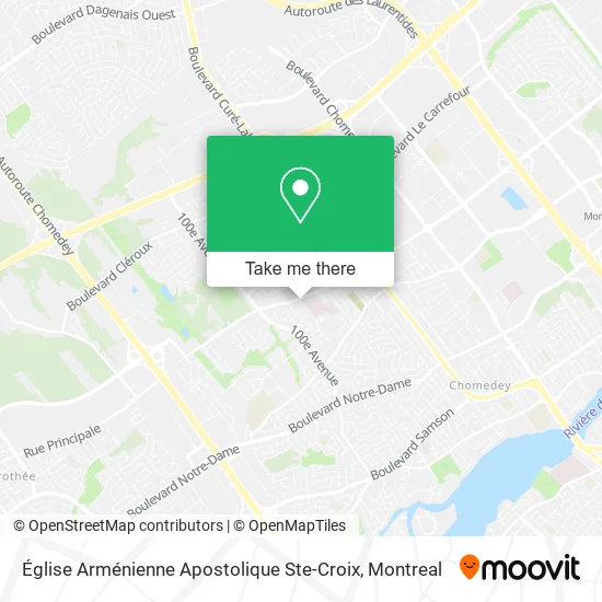 Église Arménienne Apostolique Ste-Croix map