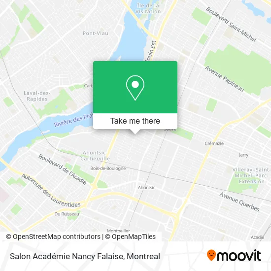 Salon Académie Nancy Falaise map