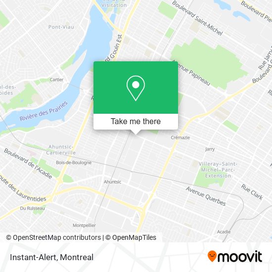 Instant-Alert map