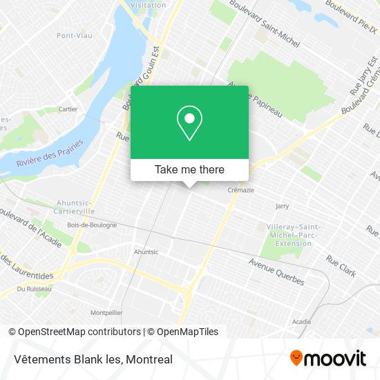 Vêtements Blank les map