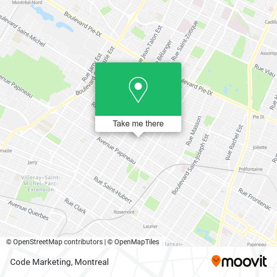 Code Marketing map