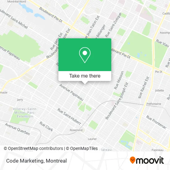 Code Marketing map