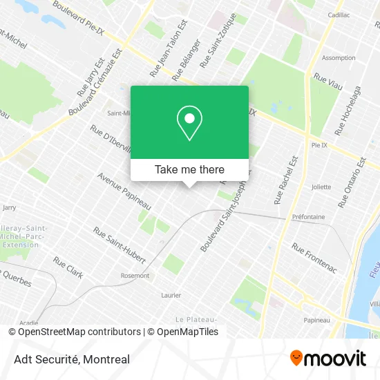 Adt Securité map