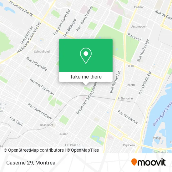 Caserne 29 map