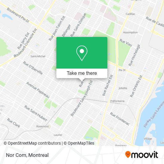 Nor Com map