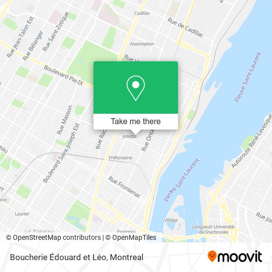 Boucherie Édouard et Léo map