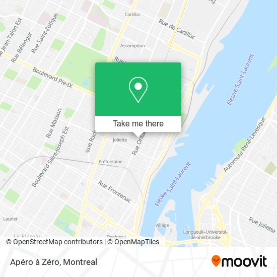 Apéro à Zéro map