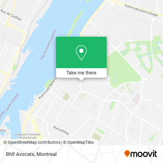 Bhlf Avocats map