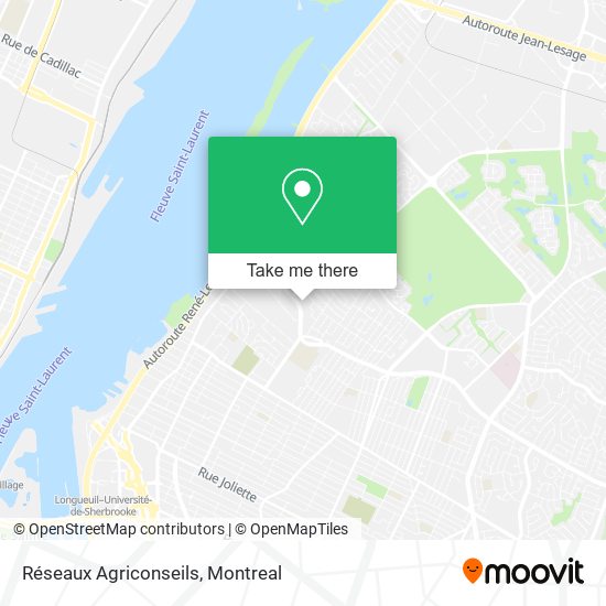 Réseaux Agriconseils map