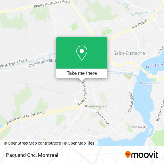 Paquand Cnc map