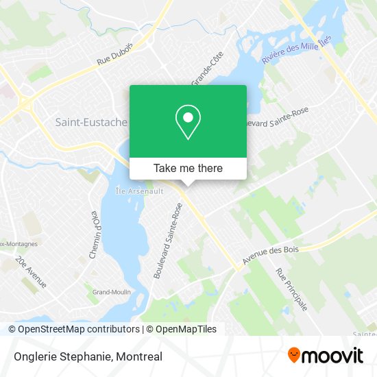 Onglerie Stephanie map