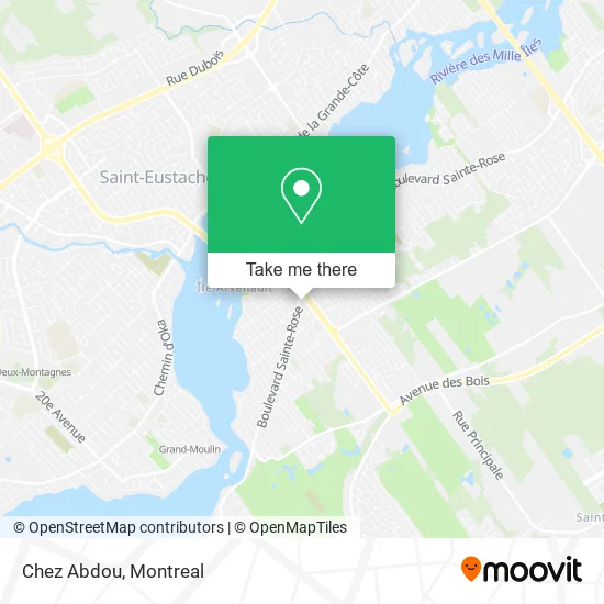 Chez Abdou map