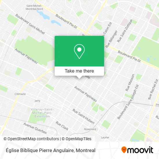 Église Biblique Pierre Angulaire map