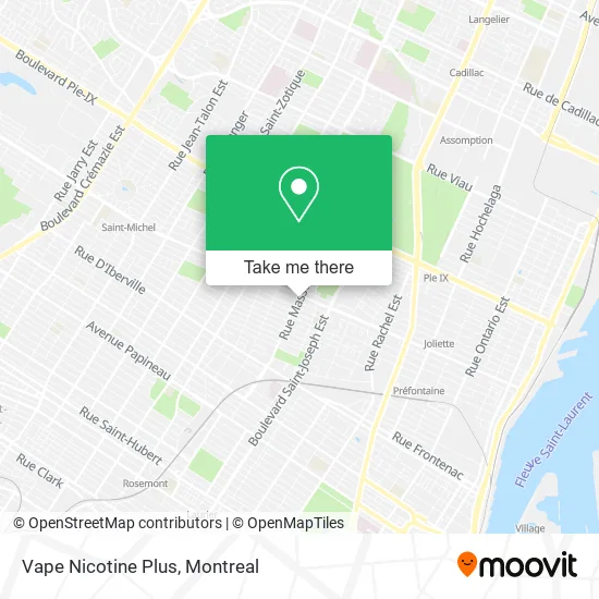 Vape Nicotine Plus map