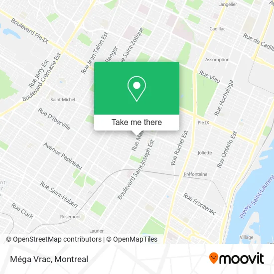 Méga Vrac map