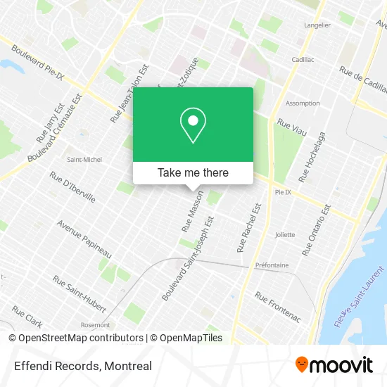 Effendi Records map