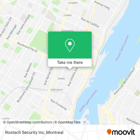 Rostech Security Inc map