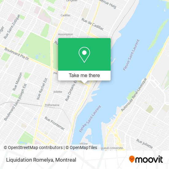Liquidation Romelya map
