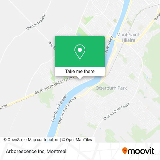 Arborescence Inc map