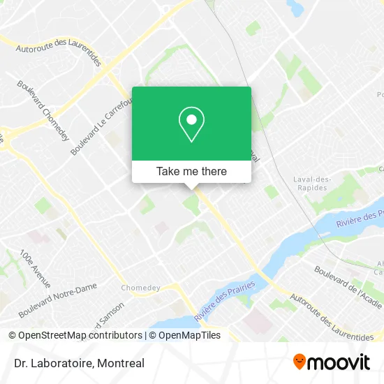 Dr. Laboratoire map
