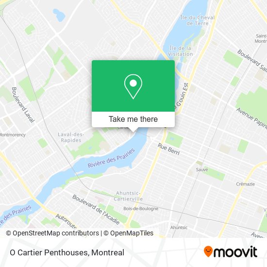 O Cartier Penthouses map