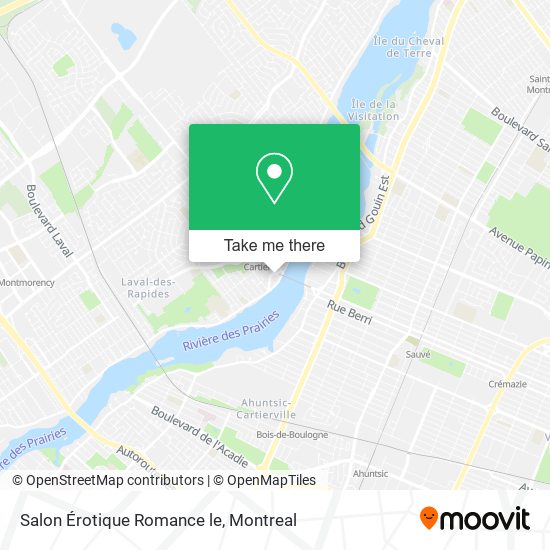 Salon Érotique Romance le map