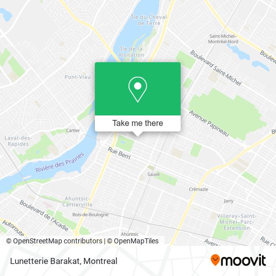 Lunetterie Barakat map