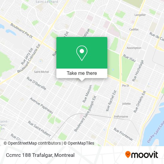 Ccmrc 188 Trafalgar map