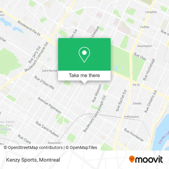 Kenzy Sports map