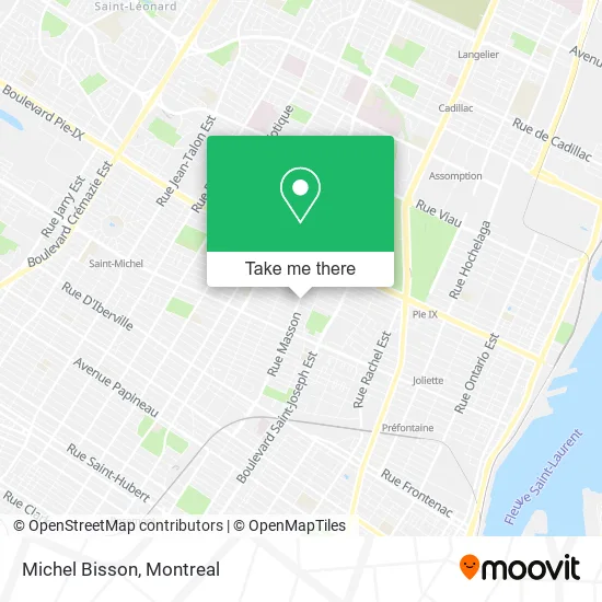 Michel Bisson map