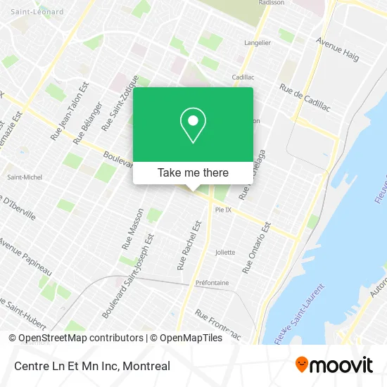 Centre Ln Et Mn Inc map